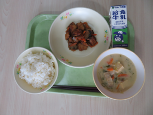 今日の給食