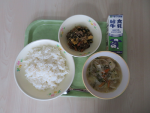今日の給食