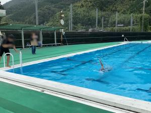 最後の水泳学習