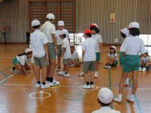 昼休み縦割り班遊び