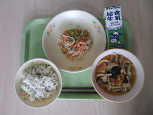 今日の給食