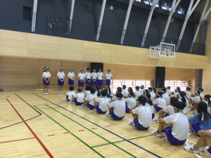 団結式の様子8
