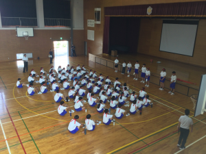 団結式の様子７
