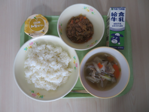 今日の給食