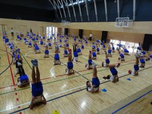 運動会練習のようす4