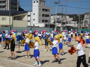 運動会練習のようす３５