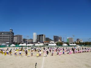 運動会練習のようす３９