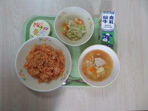 今日の給食