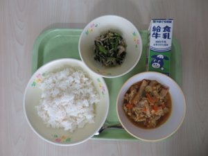 今日の給食