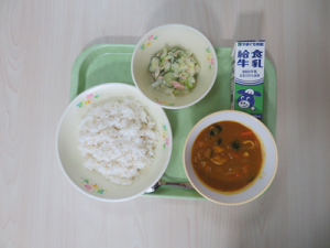 今日の給食