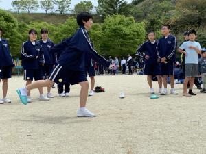 銭壺山グリーンハイキング2019　スリッパ飛ばし