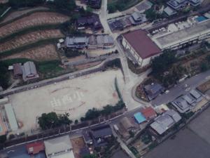 校舎上空からの写真