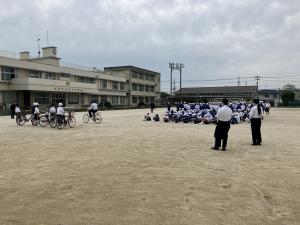 警察官による講話の様子