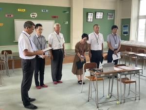 来賓の県・市の教育委員会の方々