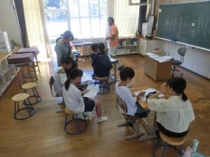 学習する児童の様子