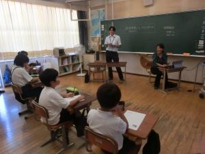 錦帯橋学の様子1