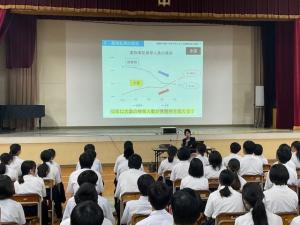 薬物乱用防止教室の様子
