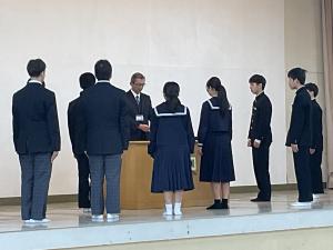 結団式の様子