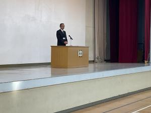 終業式の校長先生のお話