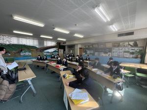 美容師による講話