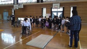 車いす体験