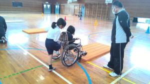 車いす体験