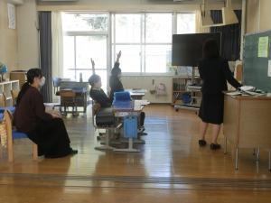 3・5年生の授業の様子