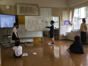 図工の発表
