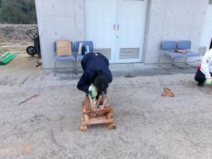 火起こしの様子2