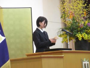 卒業証書授与式　2