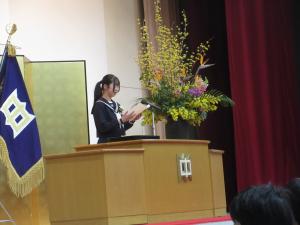 卒業証書授与式　3