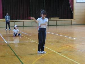 縄跳びの様子