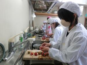 ケーク作りの様子2