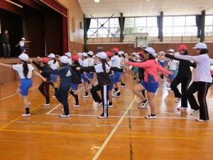 高森小学校での合同学習