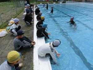 水への入り方